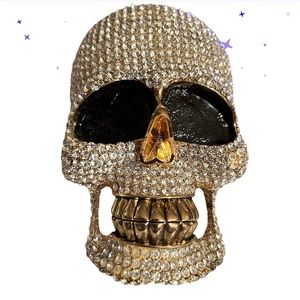 🔥SALE🔥Large rhinestone skull
